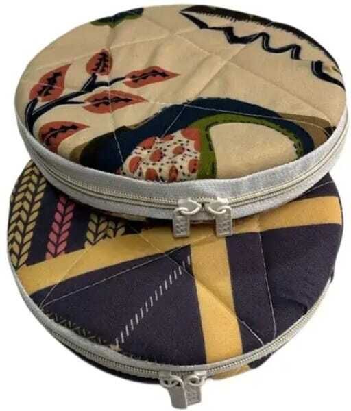Floral Print Roti Round Flap Cover-image-9