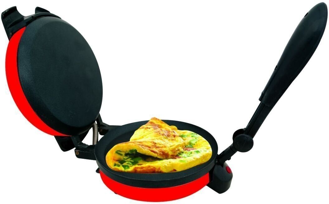 New Roti Maker Multi Maker (Red Body) Dual Cooking Stove Roti and Khakra Maker-image-42