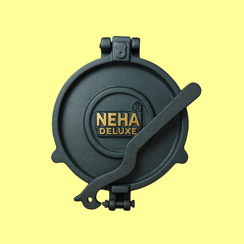 8.5'' heavy duty stainless steel plate and cast iron body dump press roti and khakra maker
