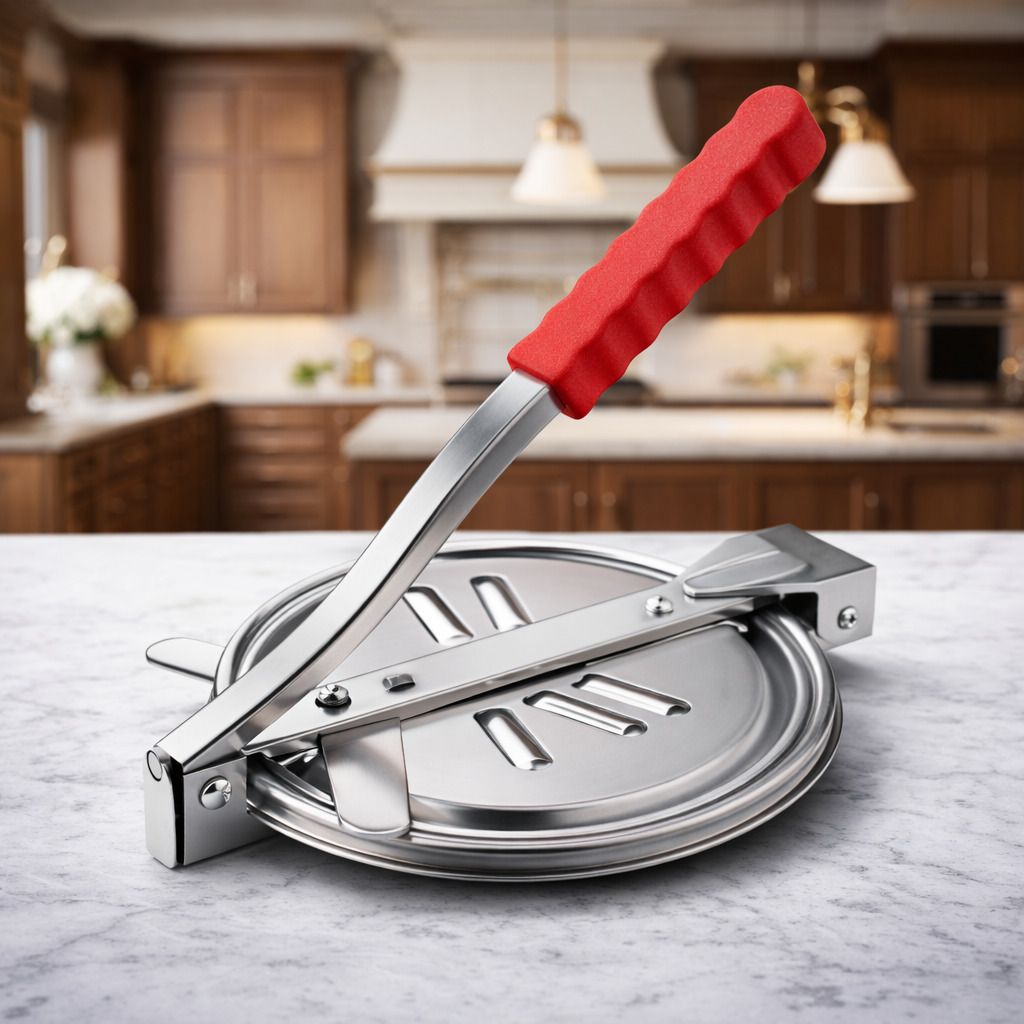 rudra Professional Roti Maker | Heavy Duty Stainless Steel Chapati Press Roti and Khakra Maker-picture-23
