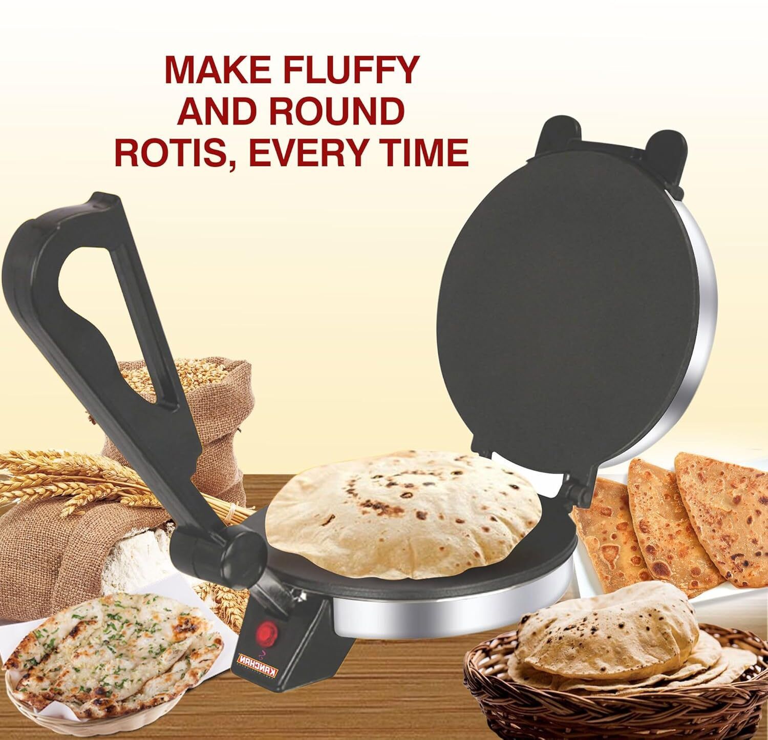 mi manchi SRoti Maker-WALA-104 Roti and Khakra Maker-picture-20