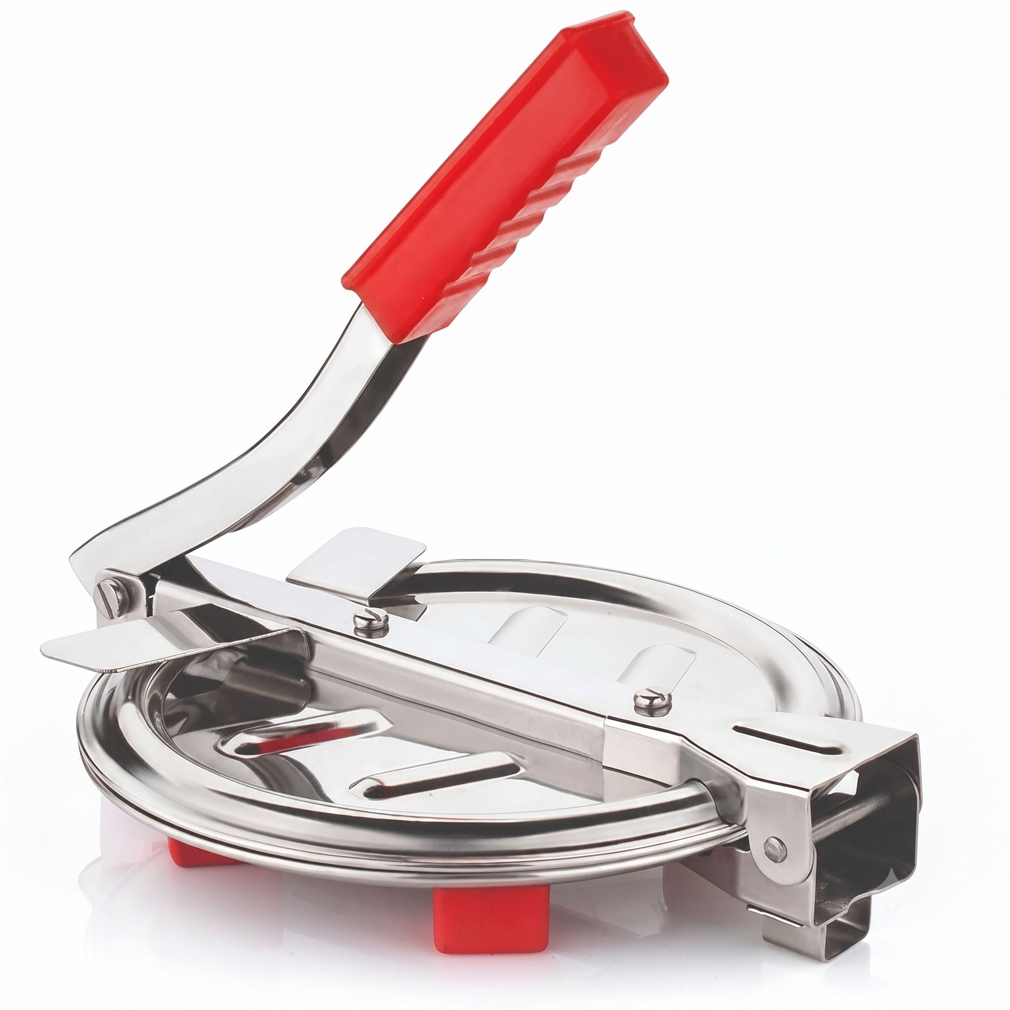 Premium Manual Puri & Roti Maker Press | Stainless Steel Kitchen Chapati Presser Roti and Khakra Maker-image-5