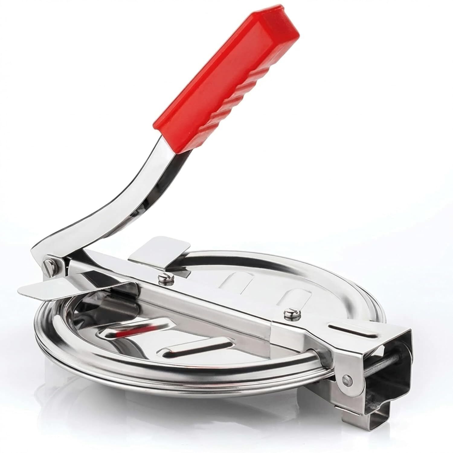 shivim Hot Manual Stainless Steel Puri Press Roti Chapati Maker Dough Press Machine Manual Dough Press-picture-10
