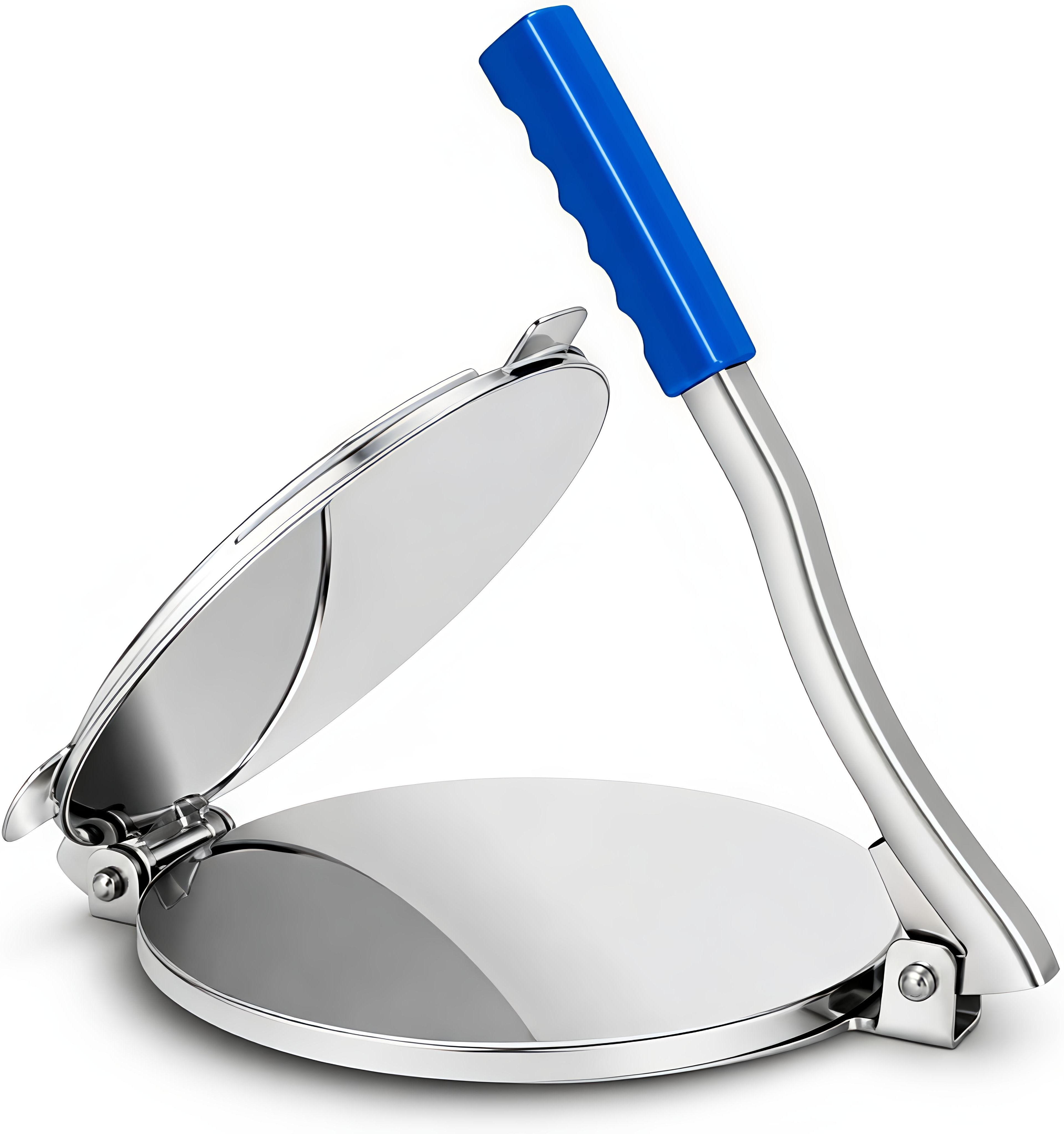 7.75 Inch Stainless Steel Manual Roti Maker | Heavy Dough Press | Mirror Finish Roti and Khakra Maker-image-26