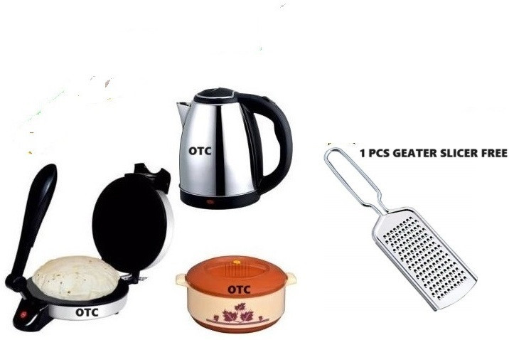 otc Combo Of RM-3100 Electric Non Stick 1 Year Warranty CPM-50 Roti and Khakra Maker image 1