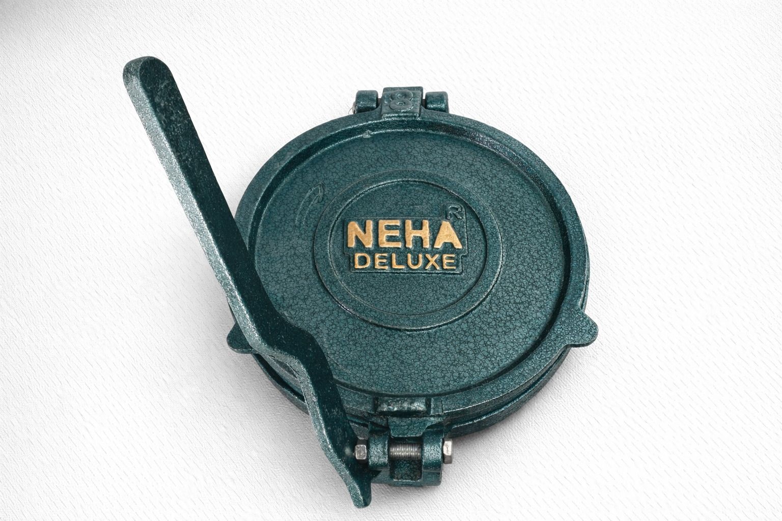 Deluxe Manual Poori Maker 8.5” Stainless Steel & Cast Iron Roti and Khakra Maker-image-24