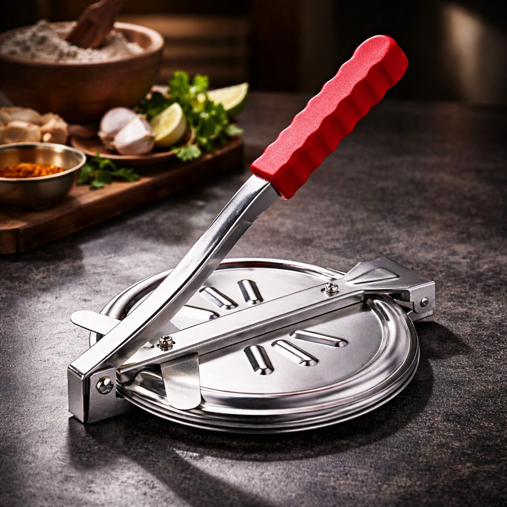 rudra Chapati Press Machine | Stainless Steel Roti Maker Roti and Khakra Maker-picture-26