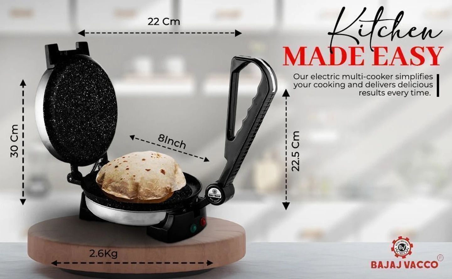 aryan MRoti Maker-WALA-104 Roti and Khakra Maker-picture-41