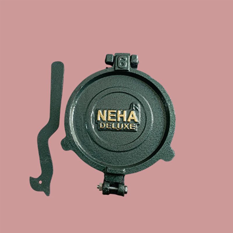 neha Roti Puri Pathiri Maker | Manual SS & Iron Cast Body Press Roti and Khakra Maker-picture-39
