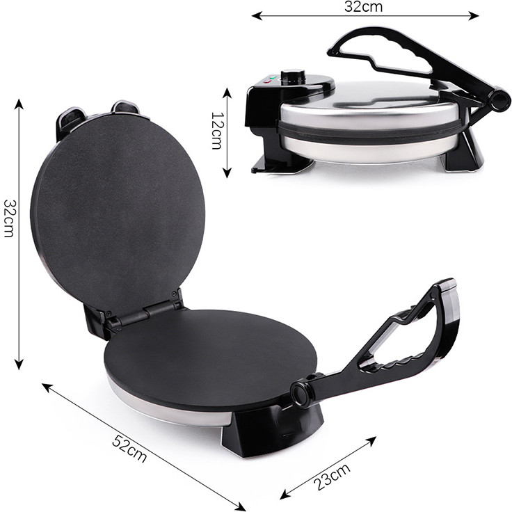 viyasha Multipurpose Roti Maker Electric Automatic chapati Maker Electric Automatic Roti and Khakra Maker image 1