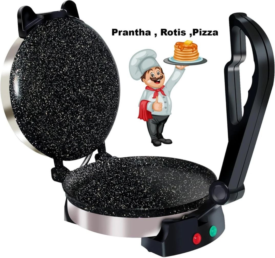 gi-shop 8.5inch Plates and Durable Handle, Auto Temperature Control Non Stick G1 Roti and Khakra Maker-picture-11
