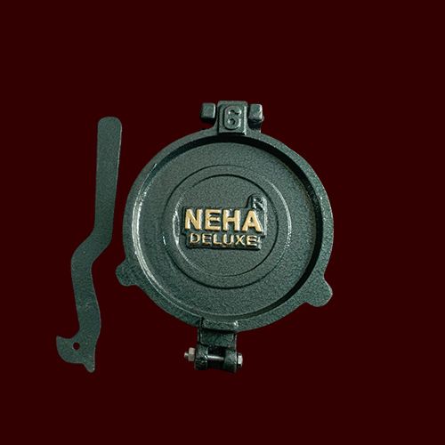 neha Easy Press Puri Maker | Roti & Pathiri Machine with SS Plates Roti and Khakra Maker-picture-33