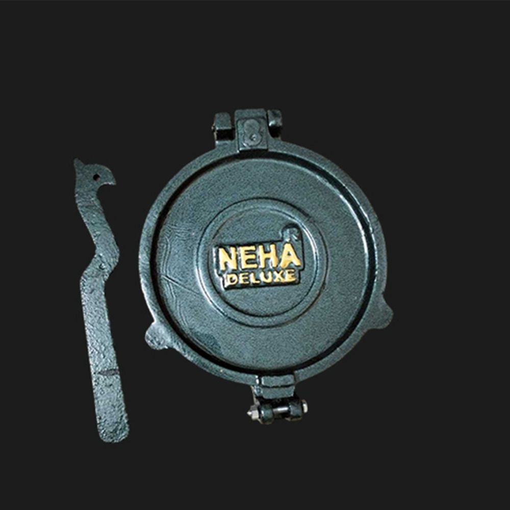 neha Durable Heavy SS Roti Maker | 8.5 Inch Manual Dump Press Roti and Khakra Maker-picture-40