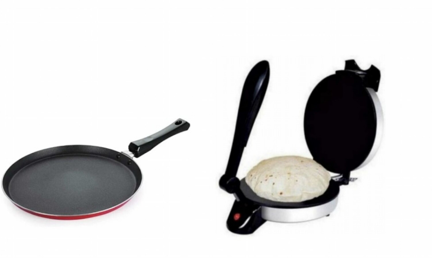 viyasha ® Combo Pack Of Dosa Tawa AAA Quality 1 years warranty Model RT29 Roti and Khakra Maker image 1