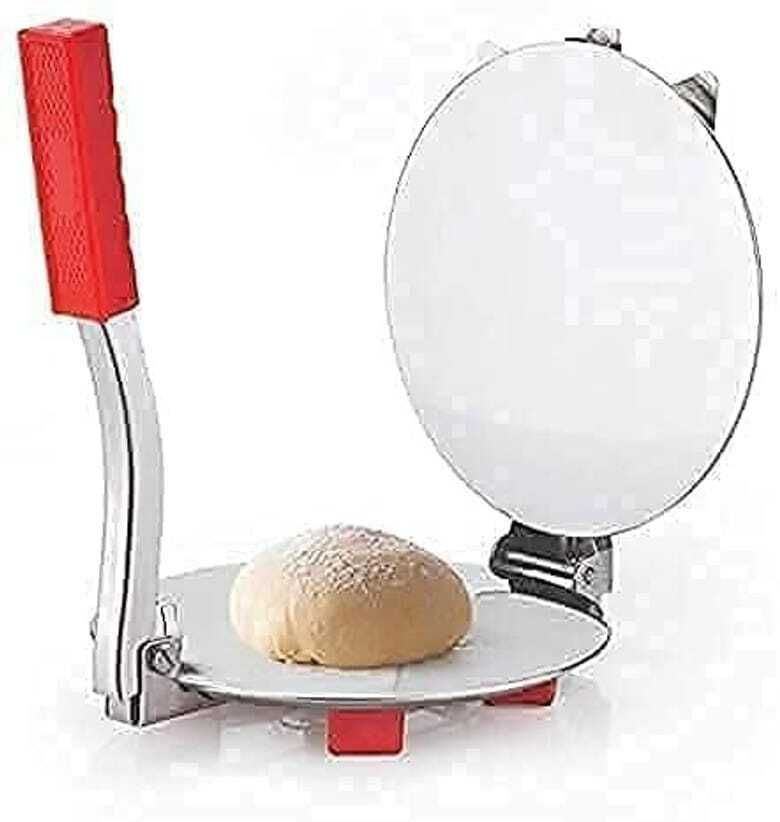 khodiyar enterprises Heavy Quality Stainless Steel Dough Flattening Roti Maker Roti and Khakra Maker-picture-18