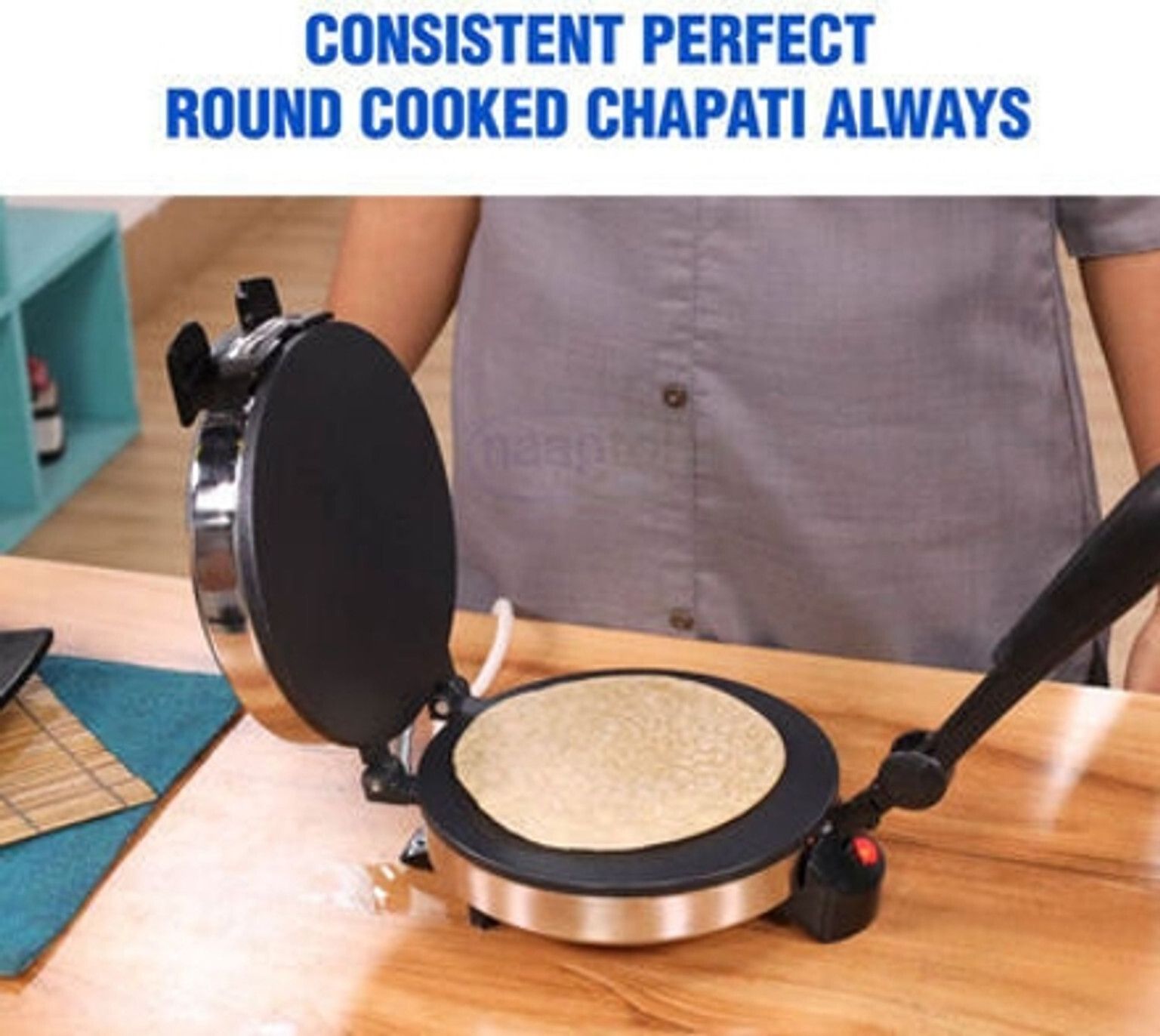 otc Non Stick Electric 1 Year Warranty IOI-70 Roti and Khakra Maker-picture-23