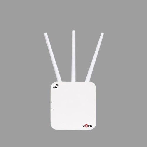 COFE CF-4G 903 | Wi-Fi-6 VPN Sim Router | Up to 300Mbps Speed | 4G/5G Sim Compatible 4G Router 2.4 GHz 300 Mbps Wifi Speed Single Band External Antenna MiFi (Sim Based) image 1