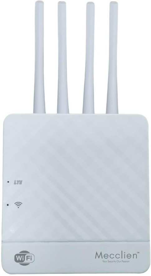 MECCLIEN ULTRA SPEED WIRELESS ALL SIM SUPPORTED SECURE & STABLE NETWORK 4G Router 2.4 GHz 300 Mbps Wifi Speed NA External Antenna MiFi (Sim Based) image 1