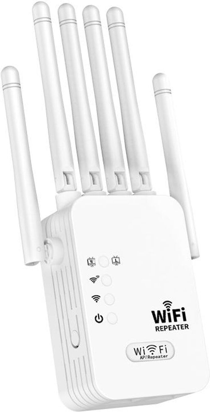 X88 Pro Indoor/Outdoor 6-Antenna WiFi Range Extender 2.4 GHz, 5 GHz 300 Mbps Wifi Speed Dual Band External Antenna Access Point Mode-image-33