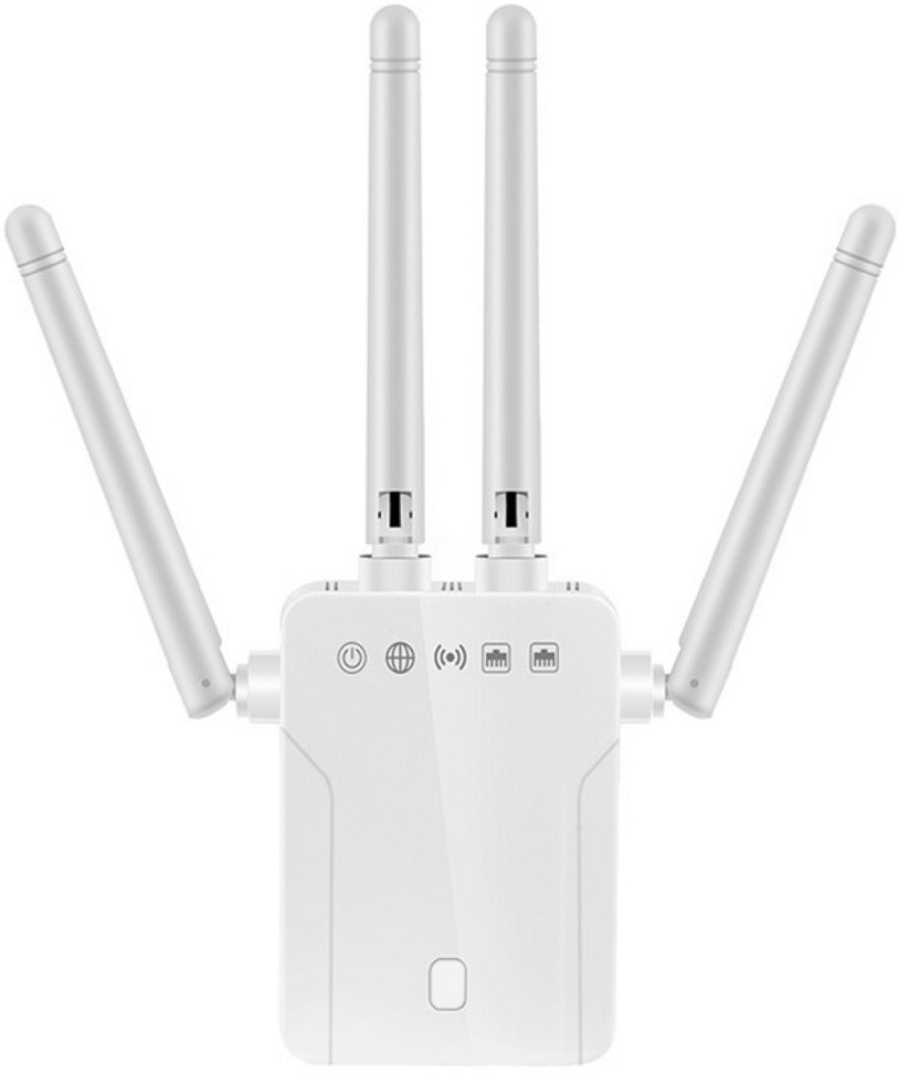 MARS WiFi Range Extender|300Mbps Dual Band Speed|Connects Up to 20 Devices WiFi Range Extender 2.4 GHz 300 Mbps Wifi Speed Dual Band External Antenna Access Point Mode image 1