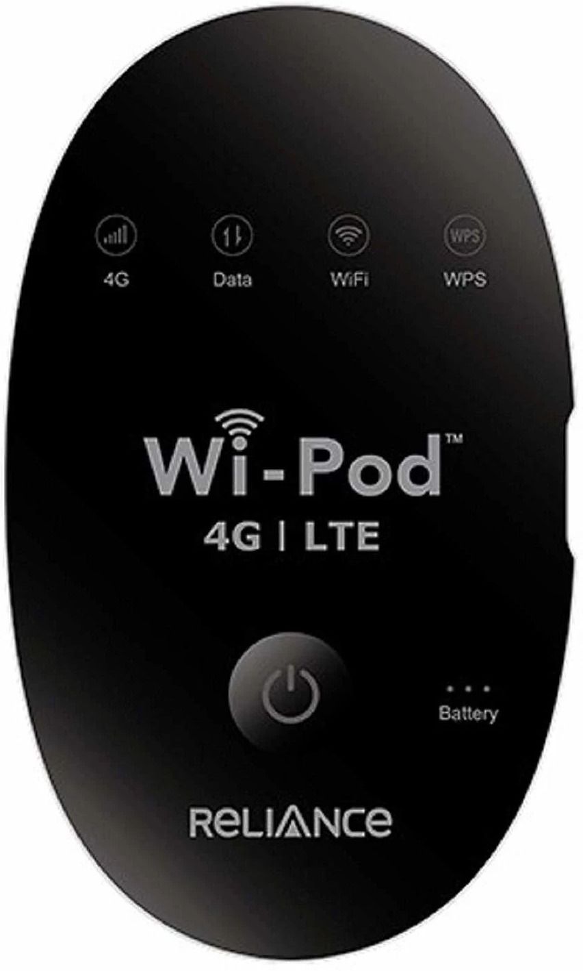 Reliance Router Hotspot 4G LTE 850/1800/2300 MHZ, Unlocked All Sim Support GSM 4G Router 2.4 GHz 21 Mbps Wifi Speed Single Band Internal Antenna MiFi (Sim Based)-image-34