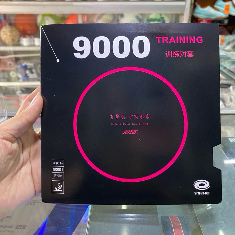 yinhe 9000 Training Sheet Pack of 2 (Black and Violet), Control, Spin & Power, ITTF, 2.1 mm Table Tennis Rubber-picture-21
