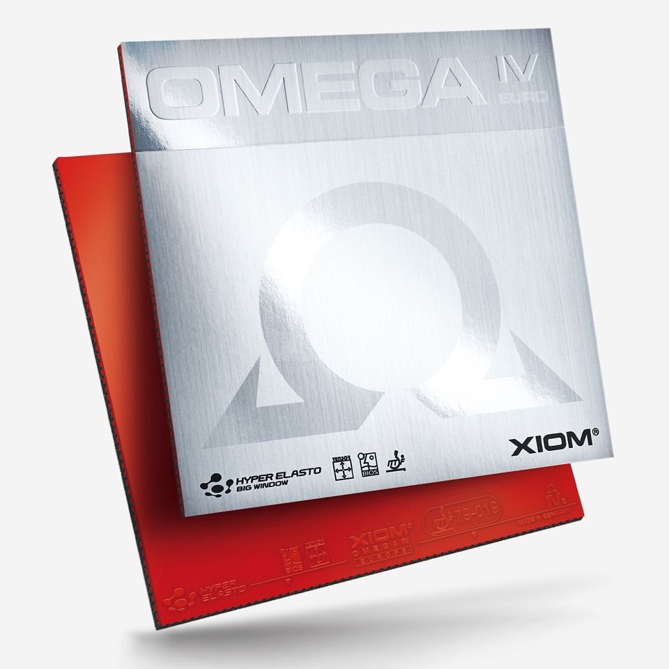 Omega 4 Euro (Red) 2.1 mm Table Tennis Rubber-image-12