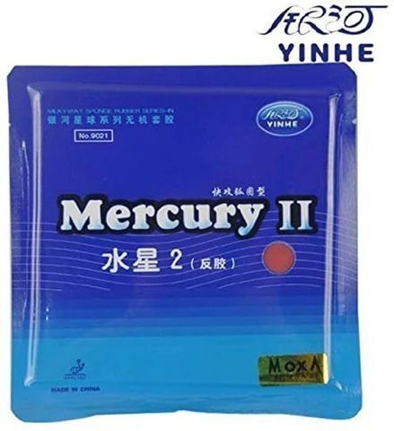 Mercury II Table Tennis Rubber, High Spin & Control, Suitable for All-Round Play Max Table Tennis Rubber-image-44