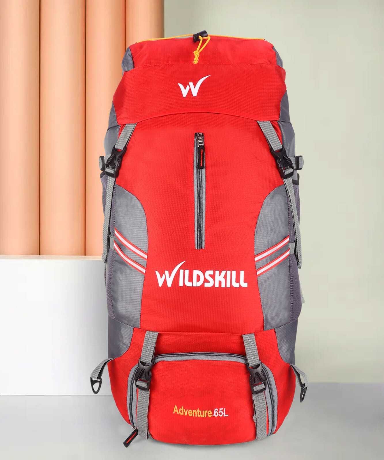 wildskill Trekking Bag For Hiking/Camping/Outdoor Sports with Rain Cover/Shoe Compartment Rucksack - 60 L-picture-33