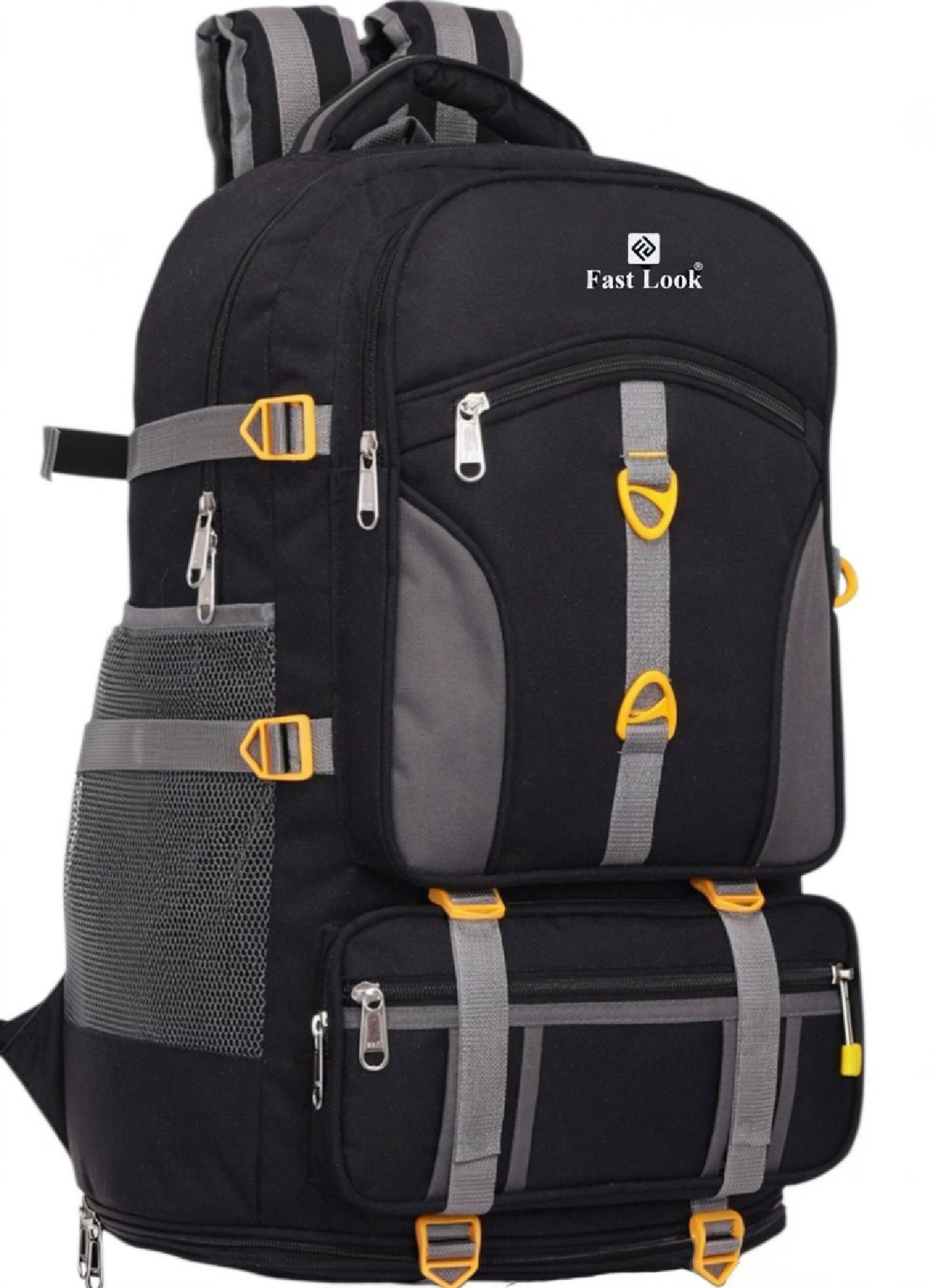 fast look Waterproof Travel Backpack for Men & Women Large Capacity Hiking Bag Stylish Rucksack - 75 L-picture-21
