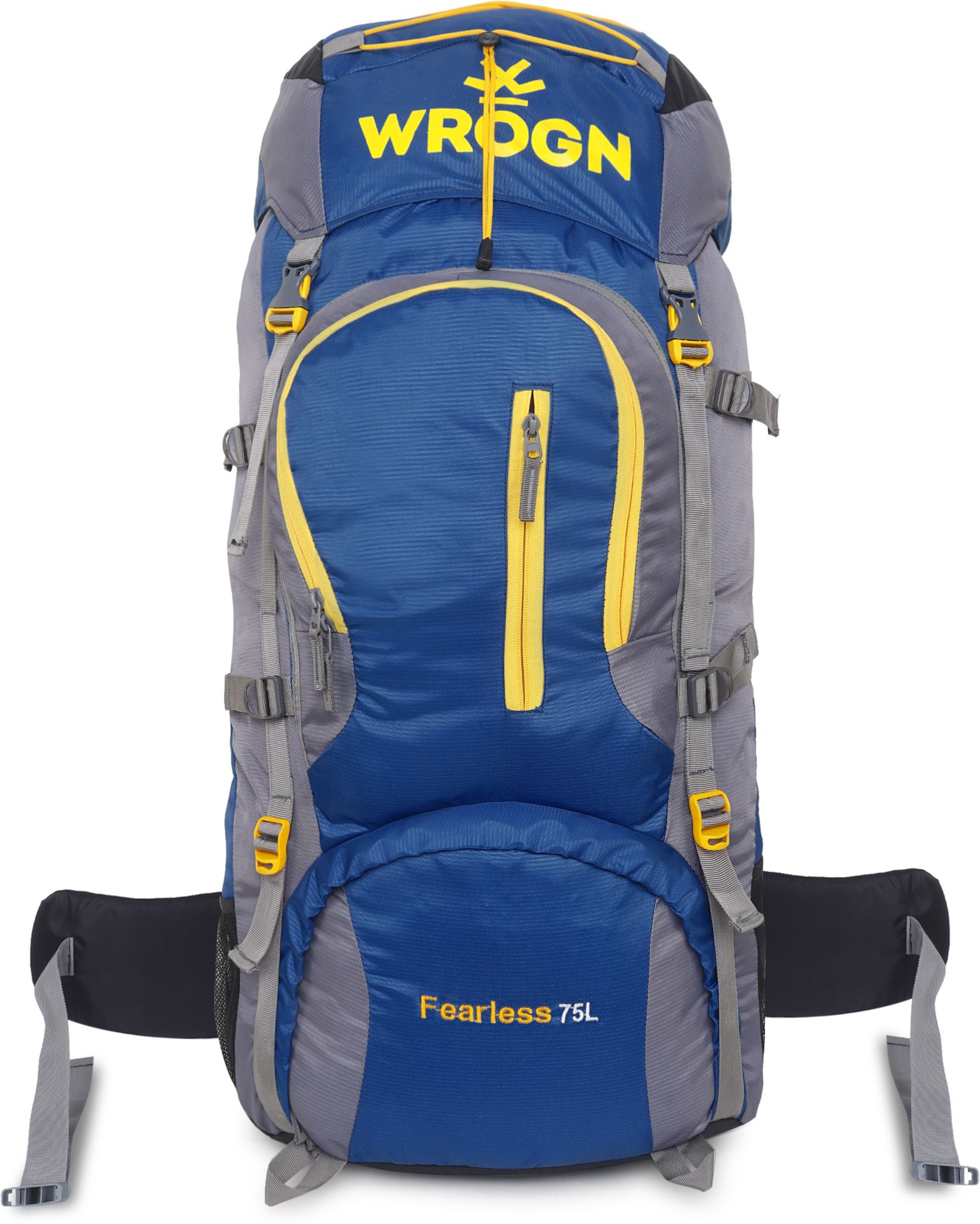Trekking Bag For Hiking/Camping/Outdoor Sports with Rain Cover/Shoe Compartment Rucksack- 75 L-image-42