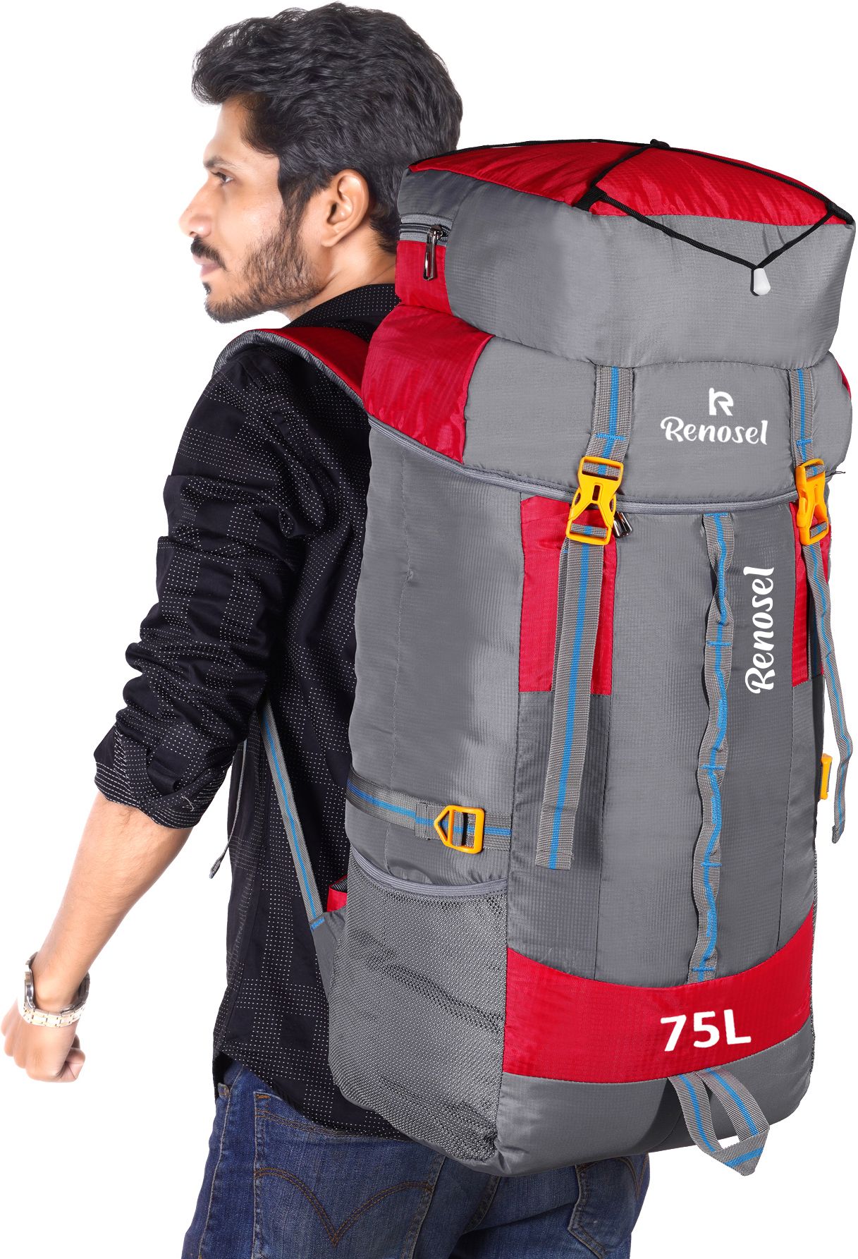 renosel 75L Waterproof Trekking Backpack Hiking Rucksack for Travel Outdoor Rucksack - 75 L-picture-16