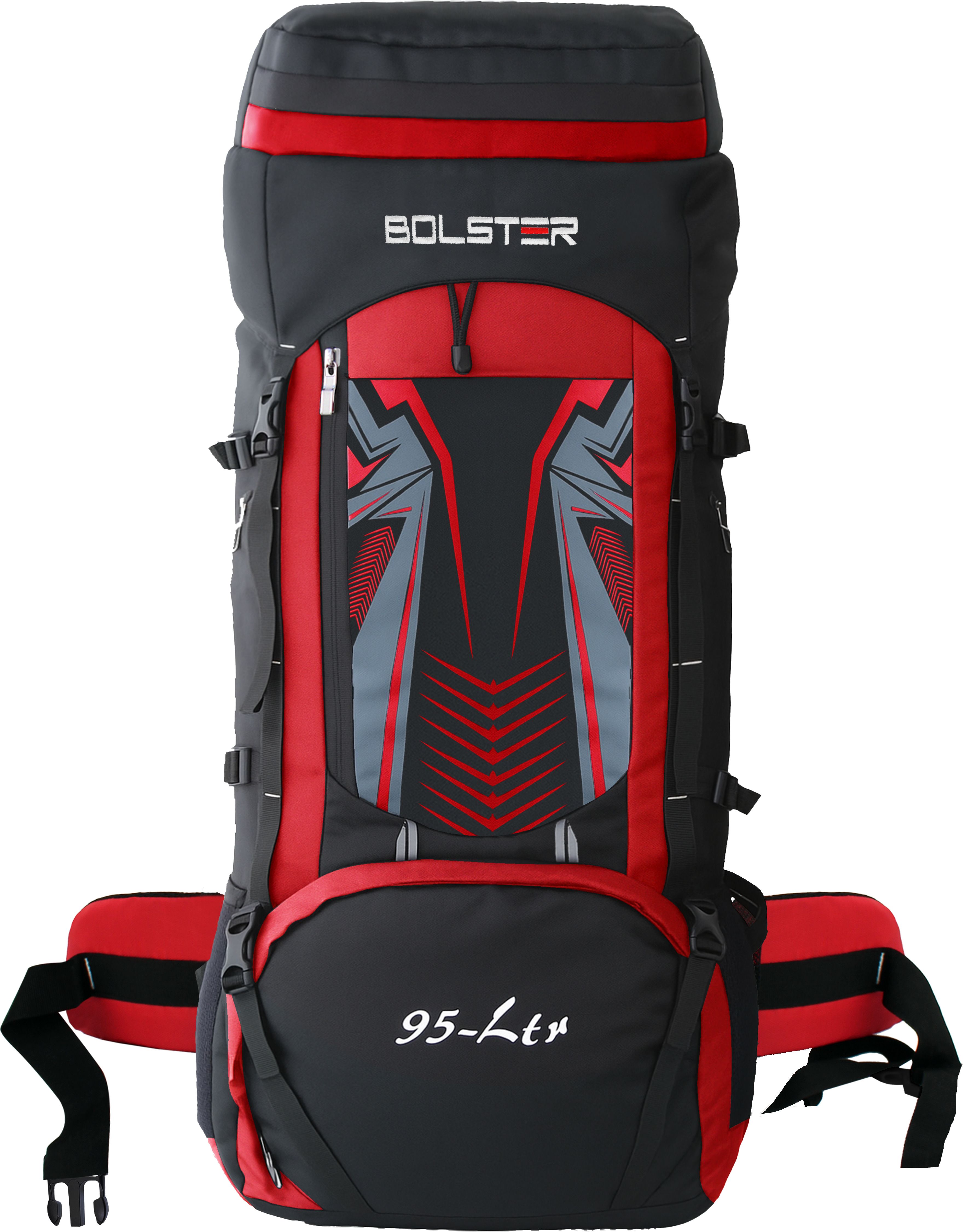 95L TRAVEL HIKING RUCKSACK TRAVEL BACKPACK FOR ADVENTURES TREKS 1 YEAR WARRANTY-image-15