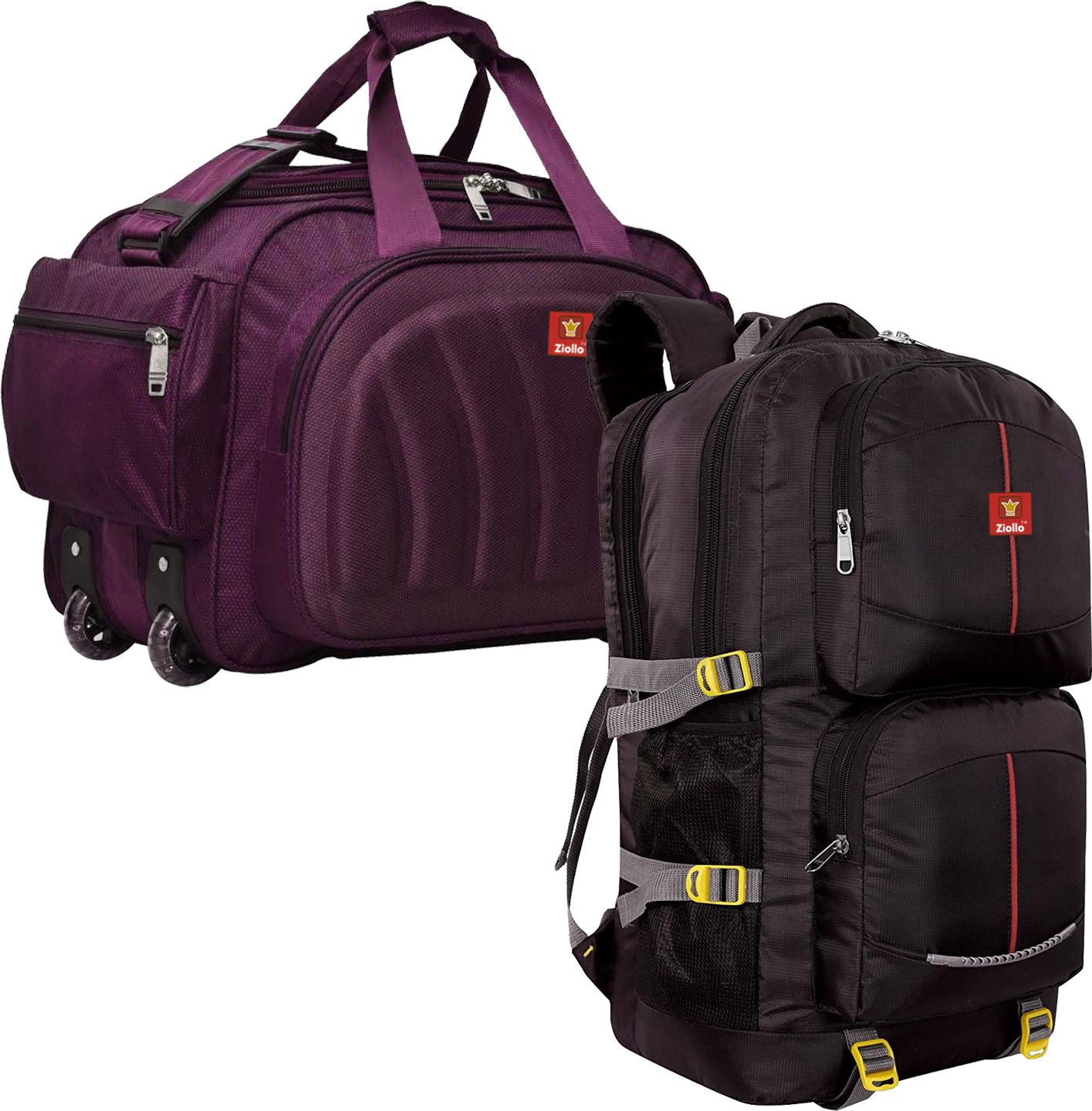 Rucksack Backpack With Duffel Bag Combo Pack of 2 For men and women,for travel Rucksack - 50 L-image-48