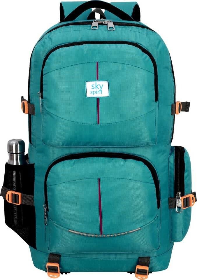 sky spirit Large 50 L Backpack Backpack large 50L for Outdoor Sport Hiking travel bags (Blue)-picture-14