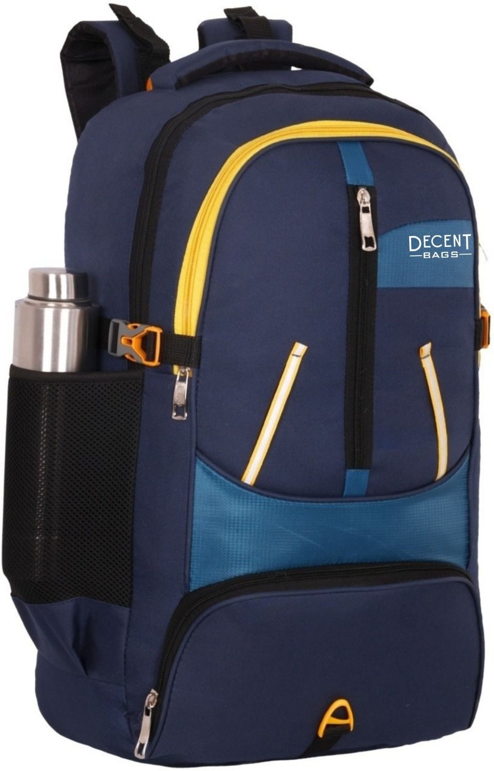 decent bags TravelQuest 2-Compartment | Quick Access Essentials Pocket & Dual Mesh Pockets Rucksack - 45 L-picture-18