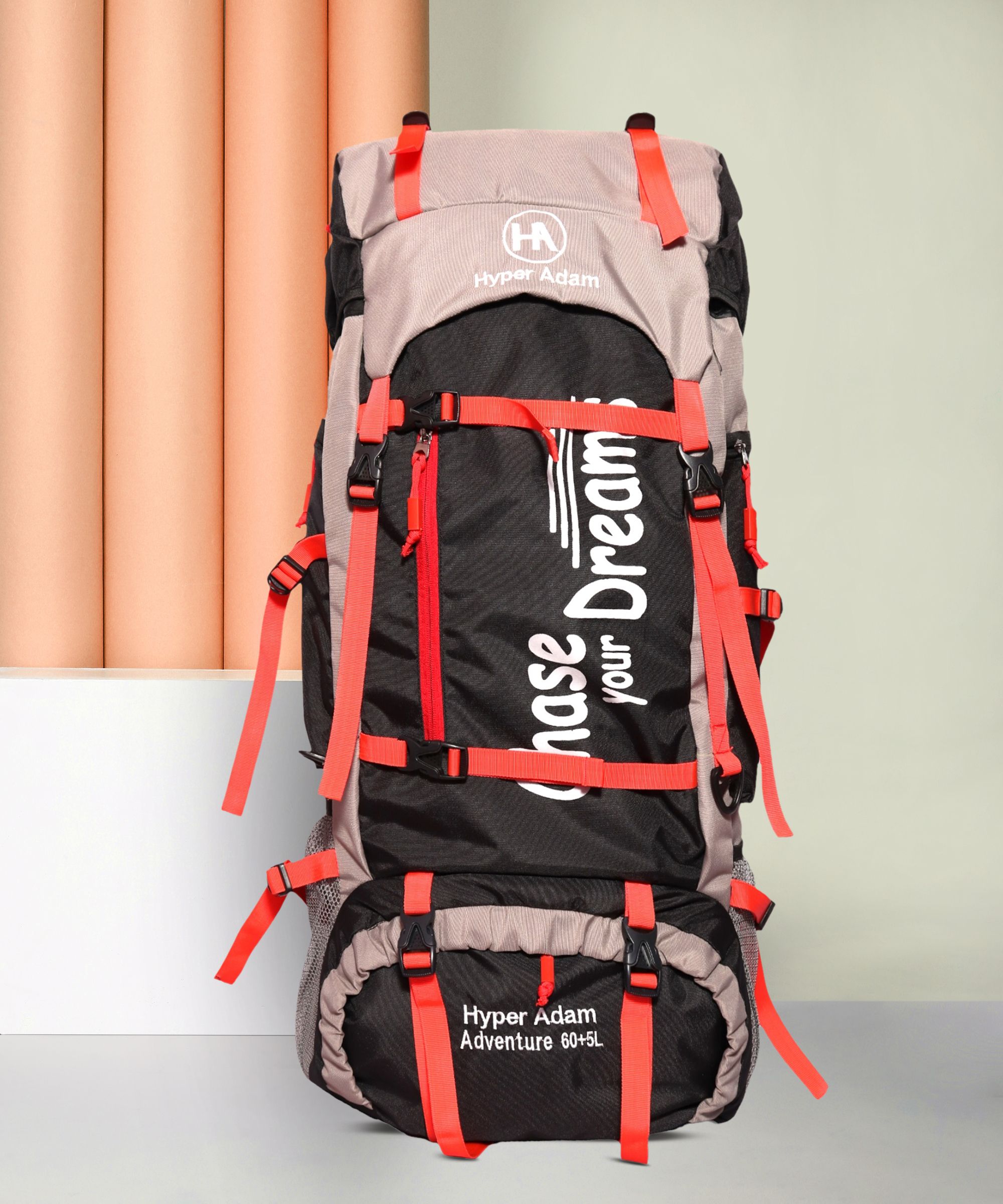 65 L TRAVEL BACKPACK FOR OUTDOOR SPORT HIKING TREKKING BAG CAMPING RUCKSACK Rucksack - 65 L-image-40