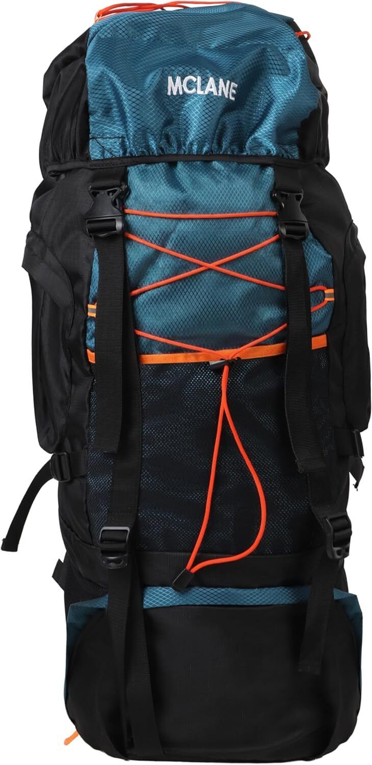 mclane 60L Trekking Backpack | Waterproof Hiking Rucksack with Rain Cover Rucksack - 60 L-picture-17
