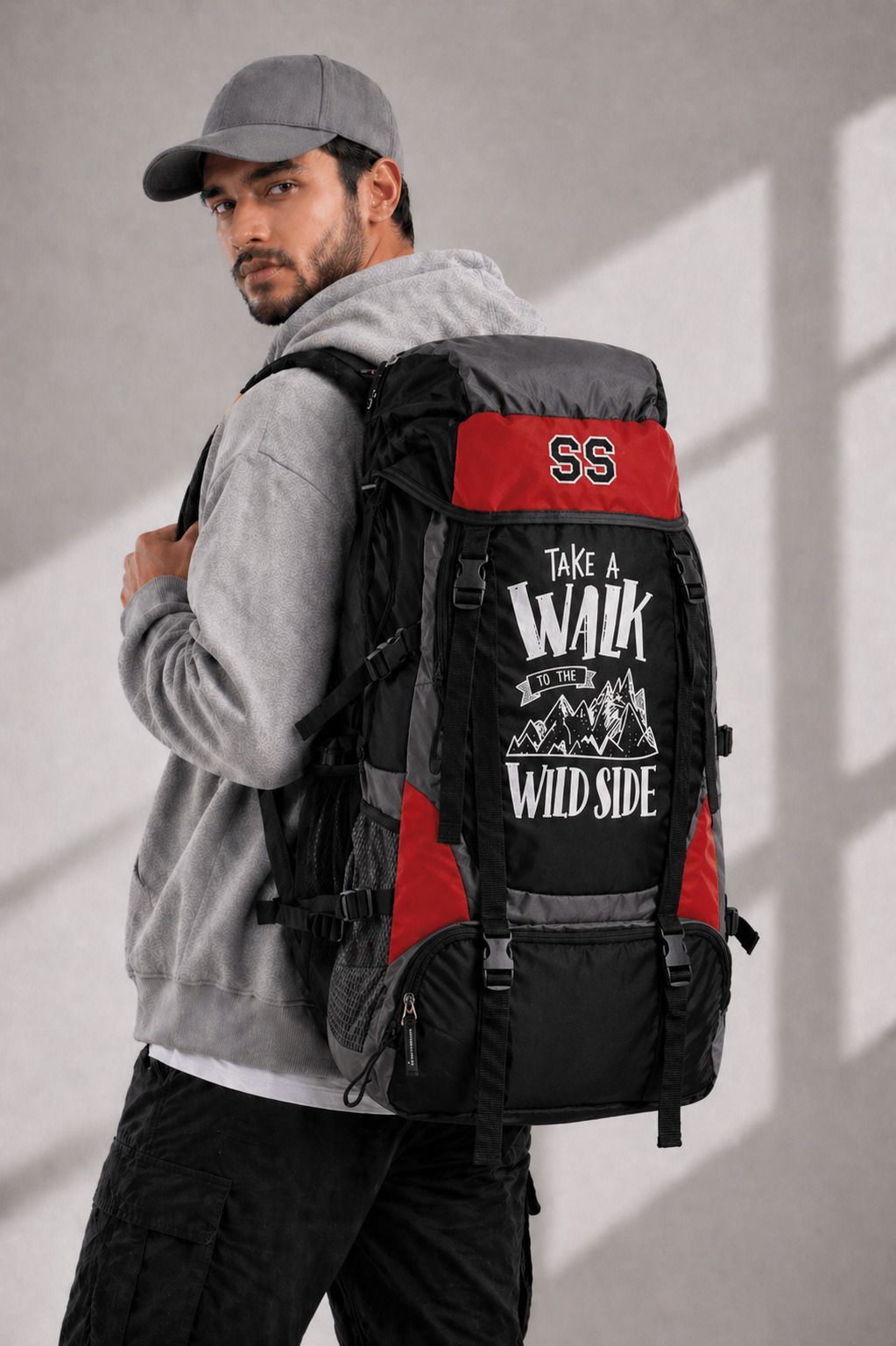 UNISEX Water Proof Mountain Hiking/Trekking/Camping Bag/Backpack Rucksack - 60 L-image-17