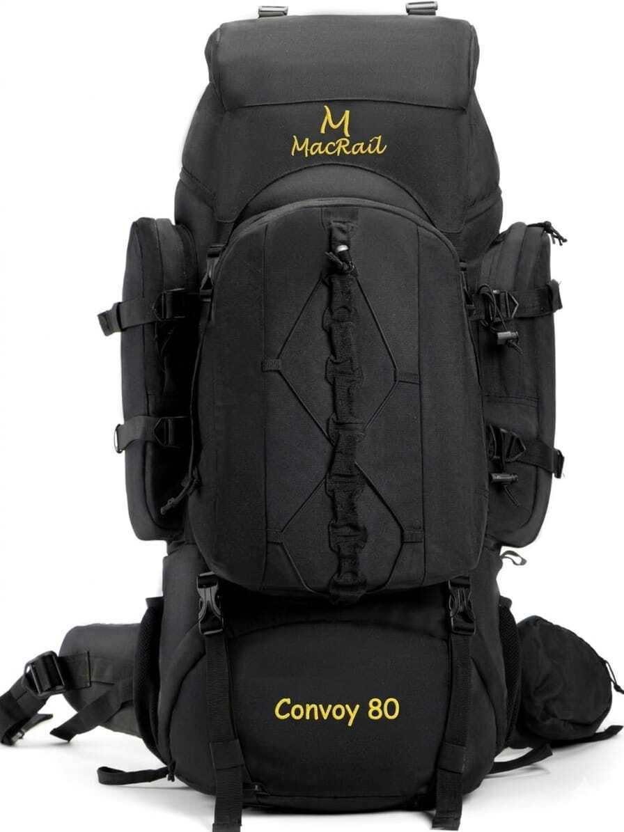 Convoy 80 Internal Frame Trekking and Hiking Rucksack + Detachable Daypack Rucksack - 80 L-image-49