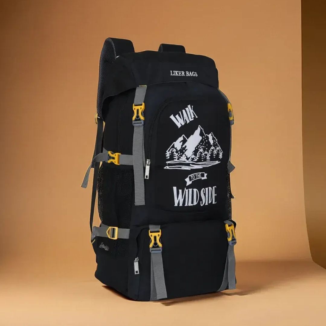 Large 65-L Travel Backpack For Outdoor Sport Hiking Trekking Bag Camping Rucksack- 75 L-image-33
