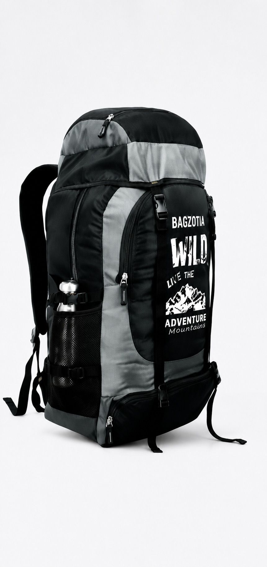 65L Hiking Backpack for Trekking Camping Travel & Outdoor Adventures Rucksack - 65 L-image-38