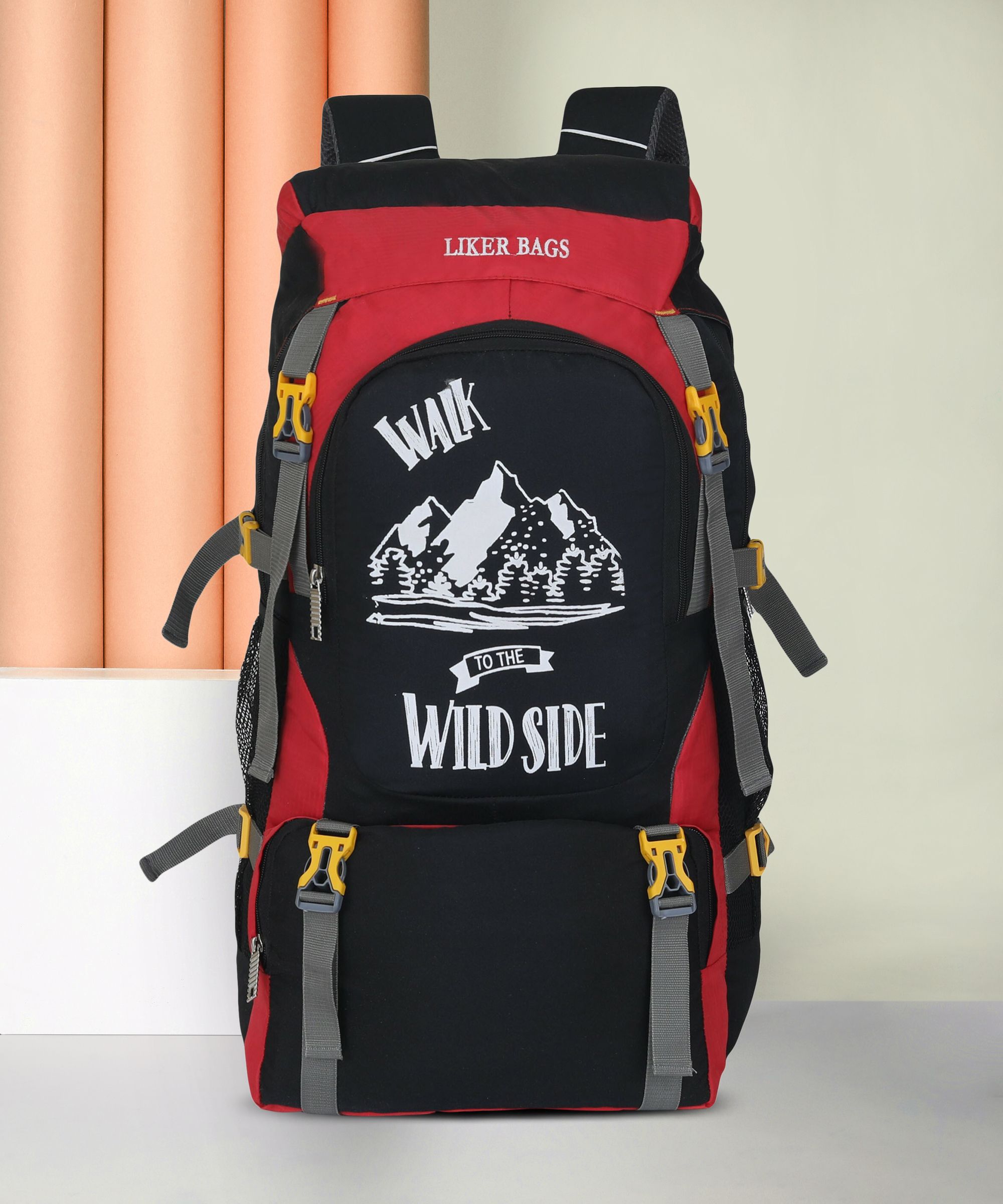 Backpack 70 L TRAVEL BACKPACK FOR OUTDOOR SPORT HIKING TREKKING CAMPING RUCKSACK Rucksack- 70 L-image-44