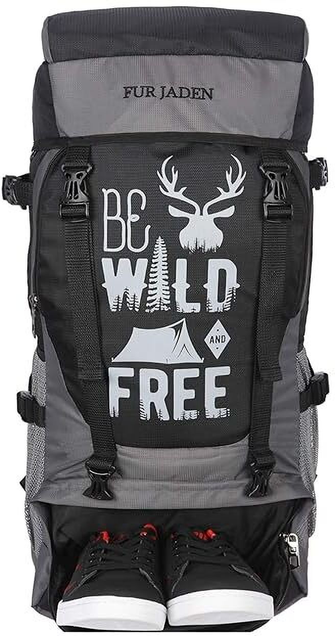 fur jaden Travel Backpack for Trekking, Hiking with Shoe Compartment Rucksack - 52 L-picture-34