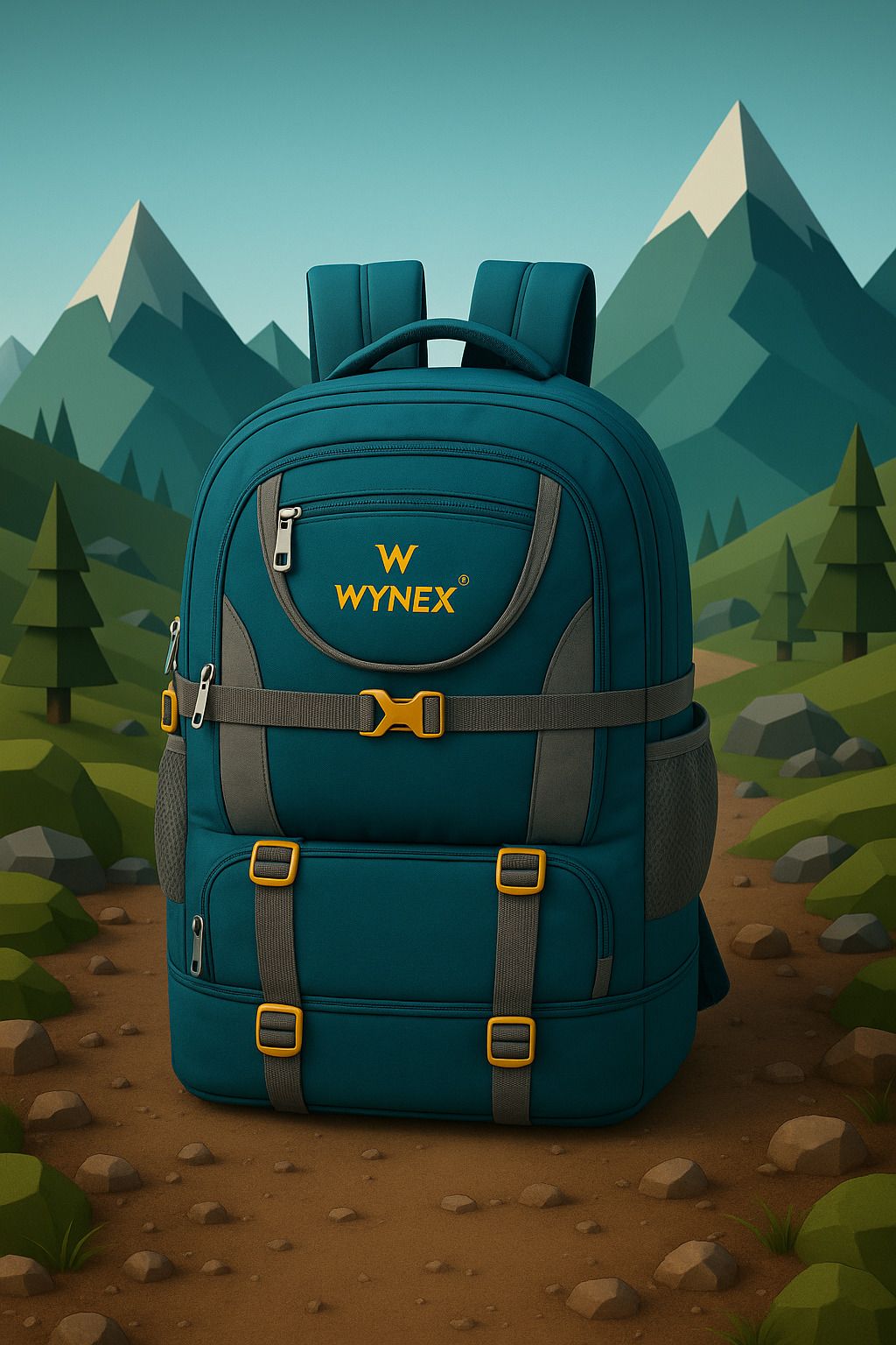 wynex luggage TrekMate 65L Rucksack Backpack for Travel, Hiking & Trekking Rucksack - 65 L-picture-13