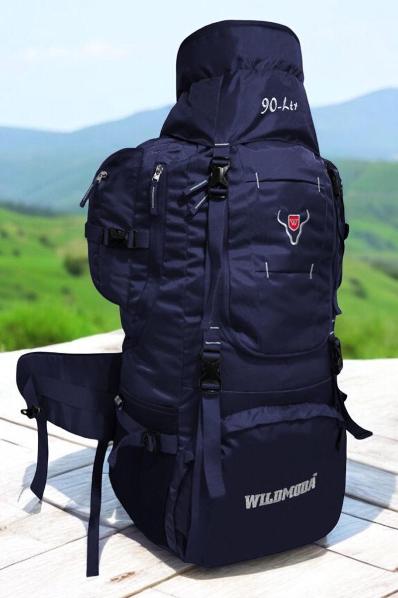 wildmoda 90L Camping Rucksack with Shoe Compartment & Laptop Pocket Rucksack - 90 L-picture-30