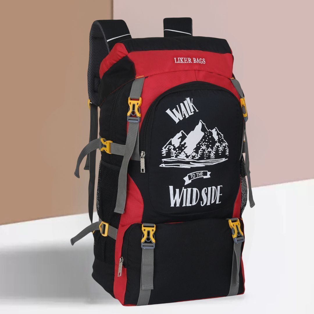 liker bag Large 60-L Travel Backpack For Outdoor Sport Hiking Trekking Bag Camping Rucksack - 60 L-picture-12