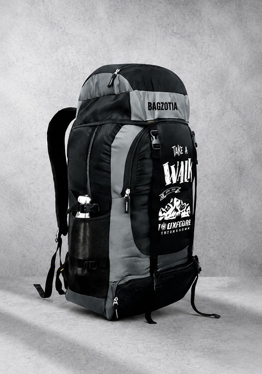 Adventure Backpack with Spacious Compartments for Outdoor Activities Rucksack - 65 L-image-38