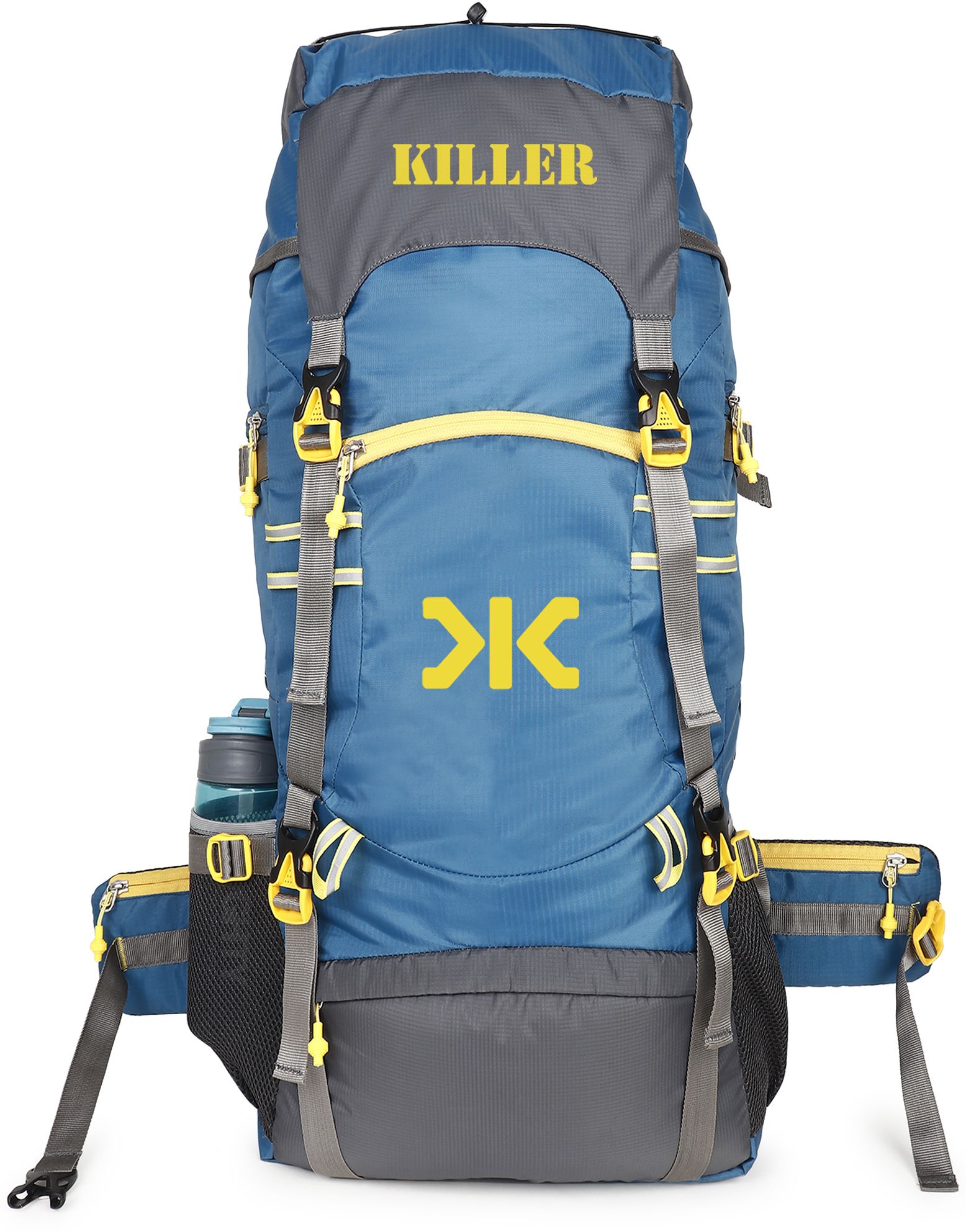 killer Travel bag for men tourist backpack for hiking trekking camping Rucksack - 65 L-picture-19