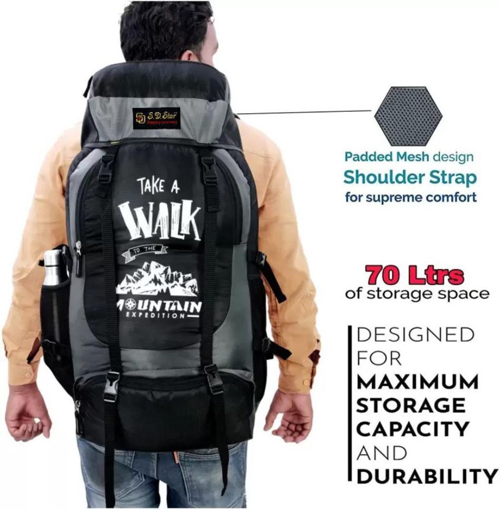 amicoleben SD_05_GRY_TOPI_15 Rucksack - 65 L-picture-29